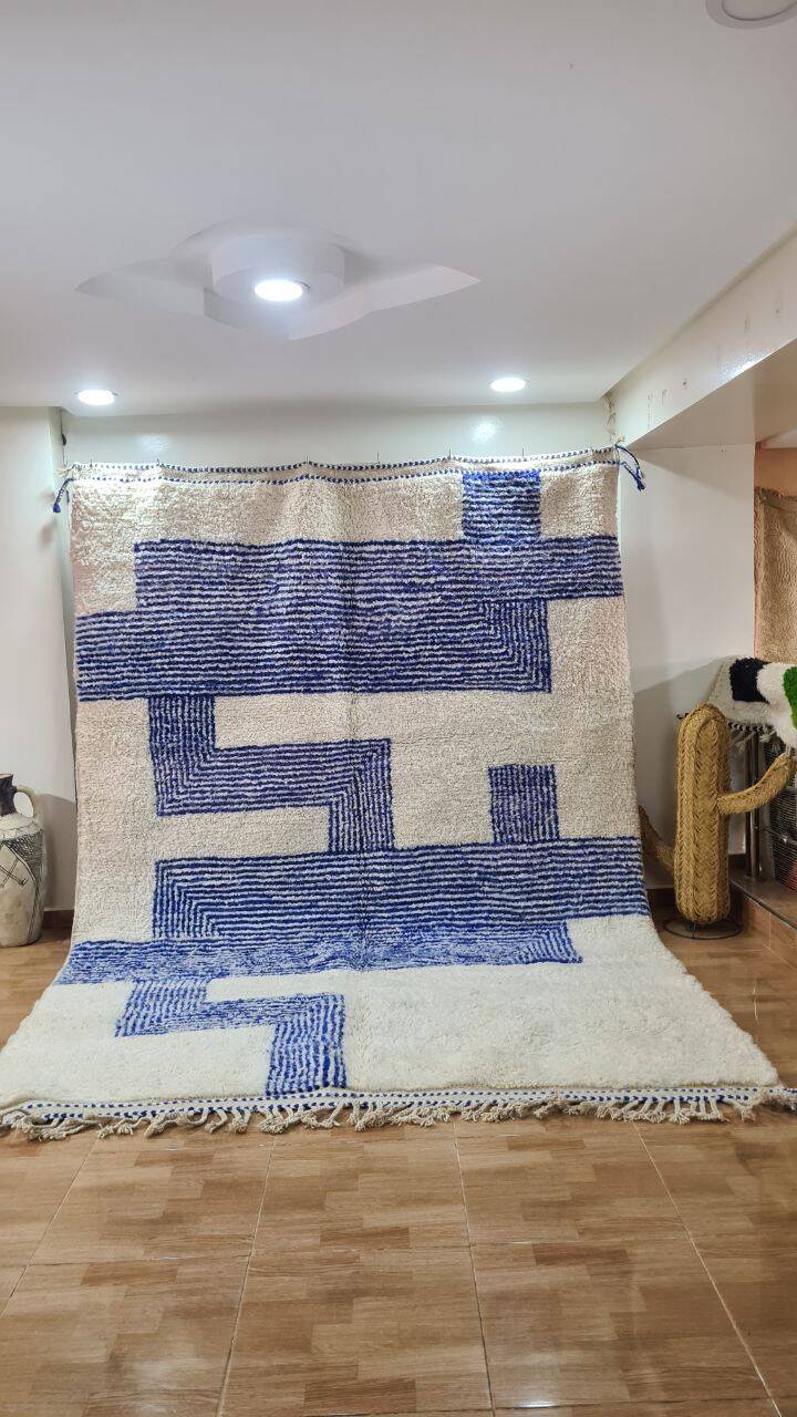 Handmade Berber wool rug 300X200 cm