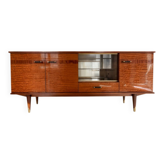 Large vintage sideboard from the 50s/60s, 210 cm.