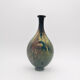Vase R Pierini Studio Glass 1984 Copper 27cm Mineral Inclusions Signed
