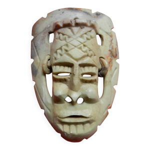 Masque chinois en Jade