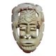 Chinese jade mask