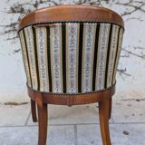 Paire de fauteuils "col de cygne"