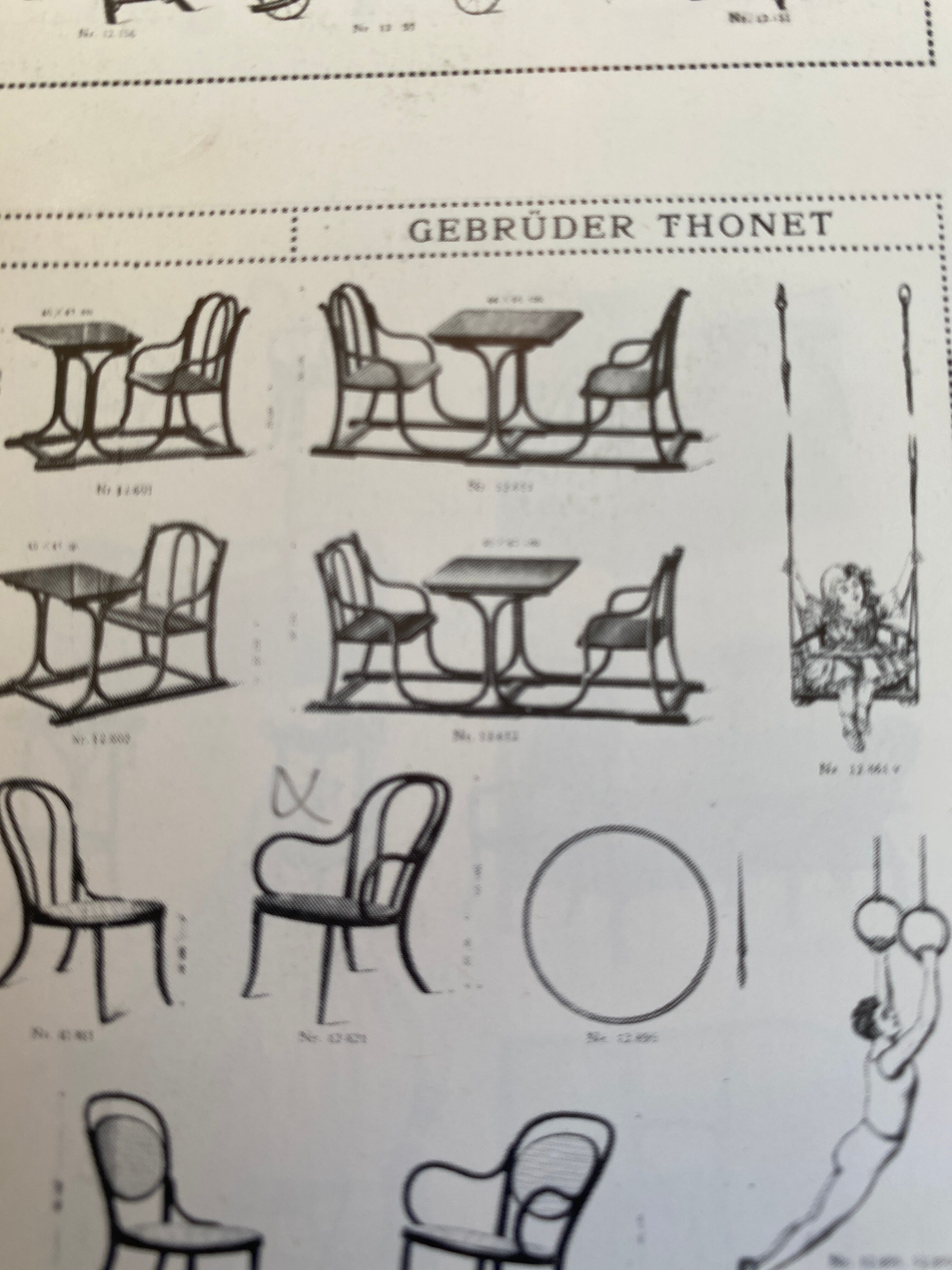 Children's Thonet armchair