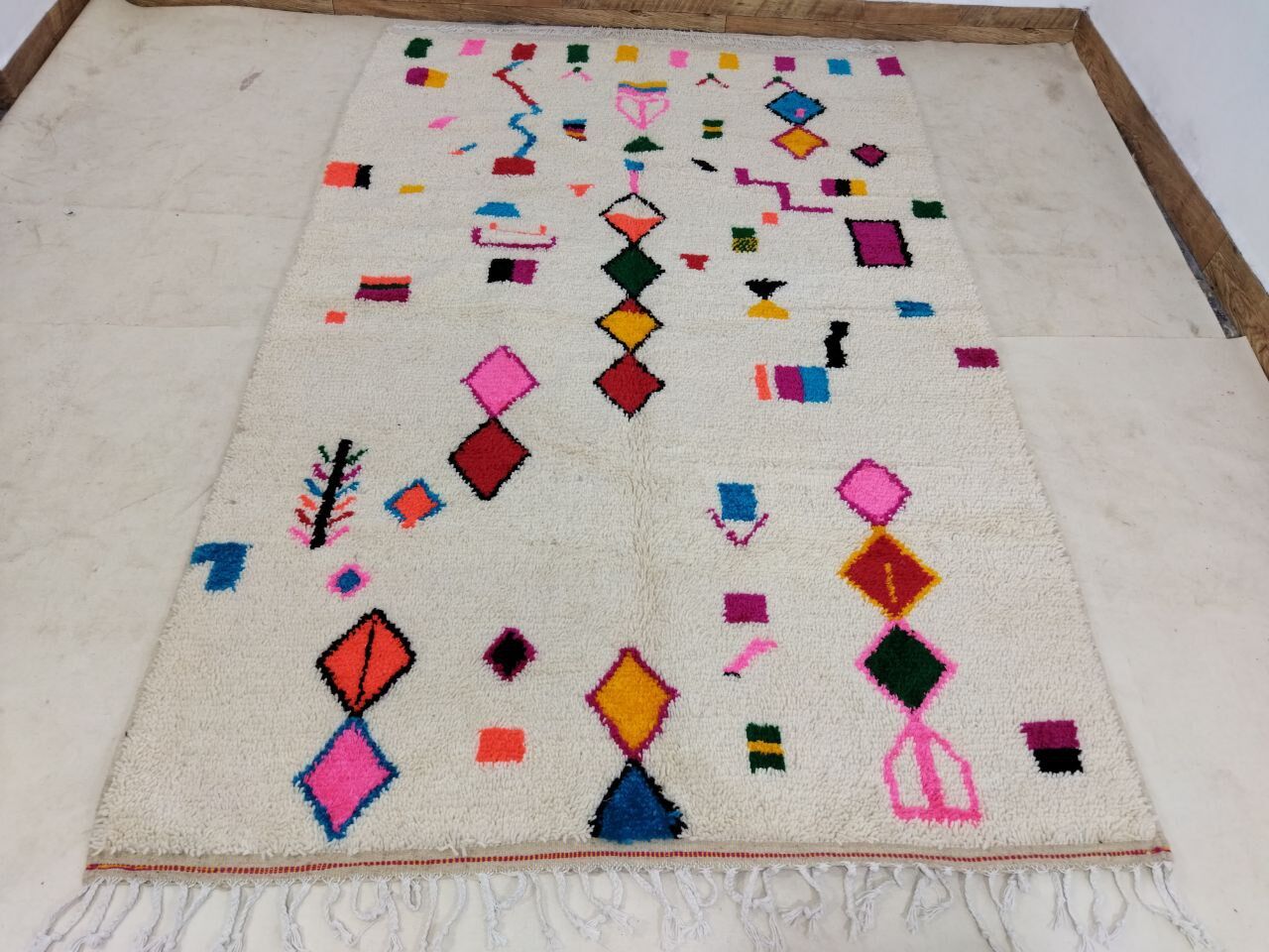 245x155cm moroccan berbere carpet