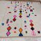 245x155cm moroccan berbere carpet