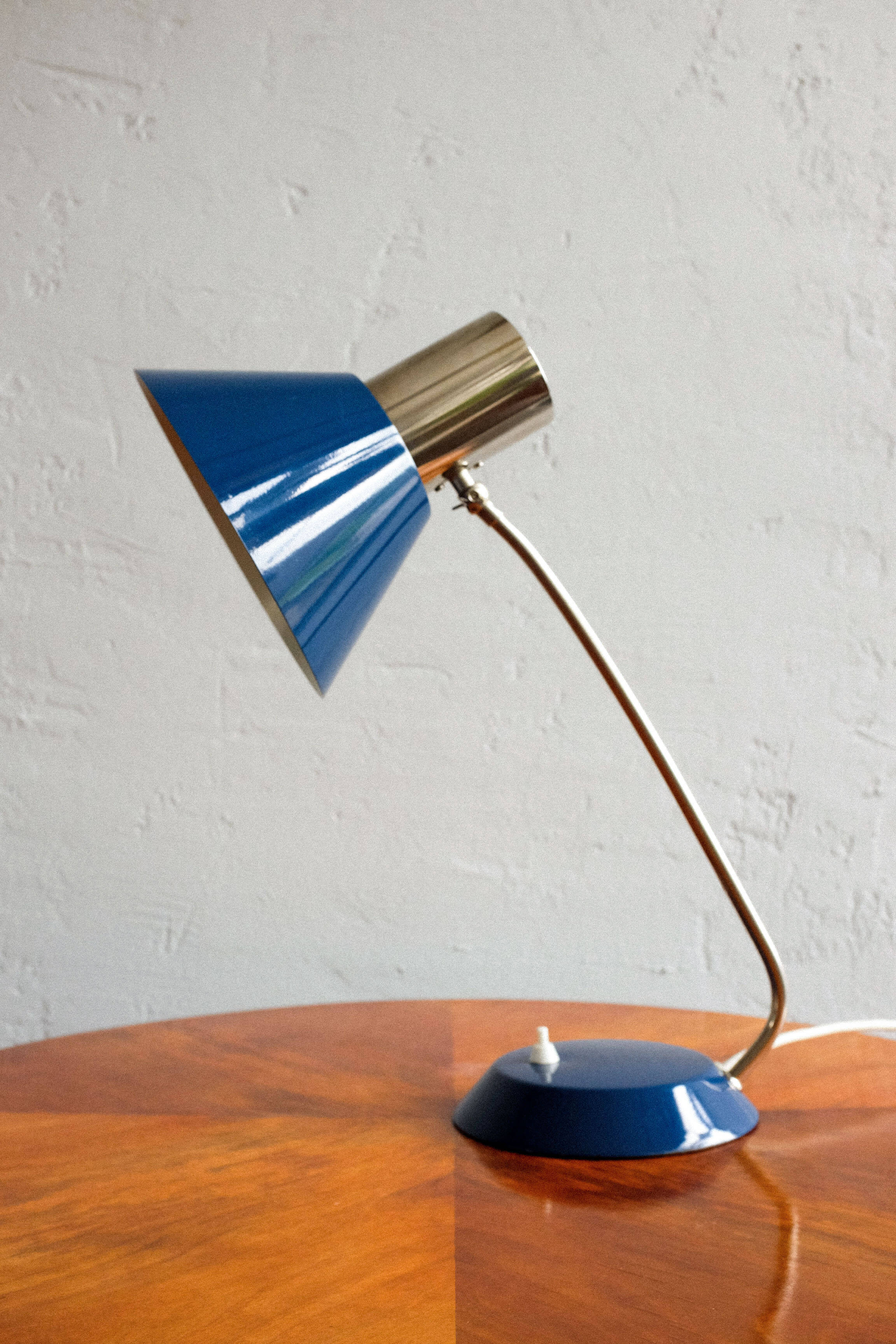 Vintage table lamp bz aka germany, 1960s