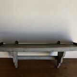 Hudson Farmhouse Folk Art Country Shelf Original Gray Patina