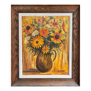 Tableau : huile sur toile