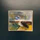 Huile sur toile originale suédoise – “Composition” par Holger Karlson