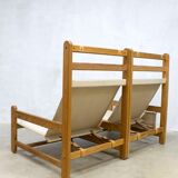 Armchair and footrest Scandinavian