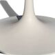 Eero Saarinen Tulip chair Knoll, aluminium base, blue cushion