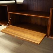 Bureau en teck, design danois, années 1970, fabricant : Omann Jun