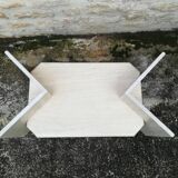 Travertine coffee table
