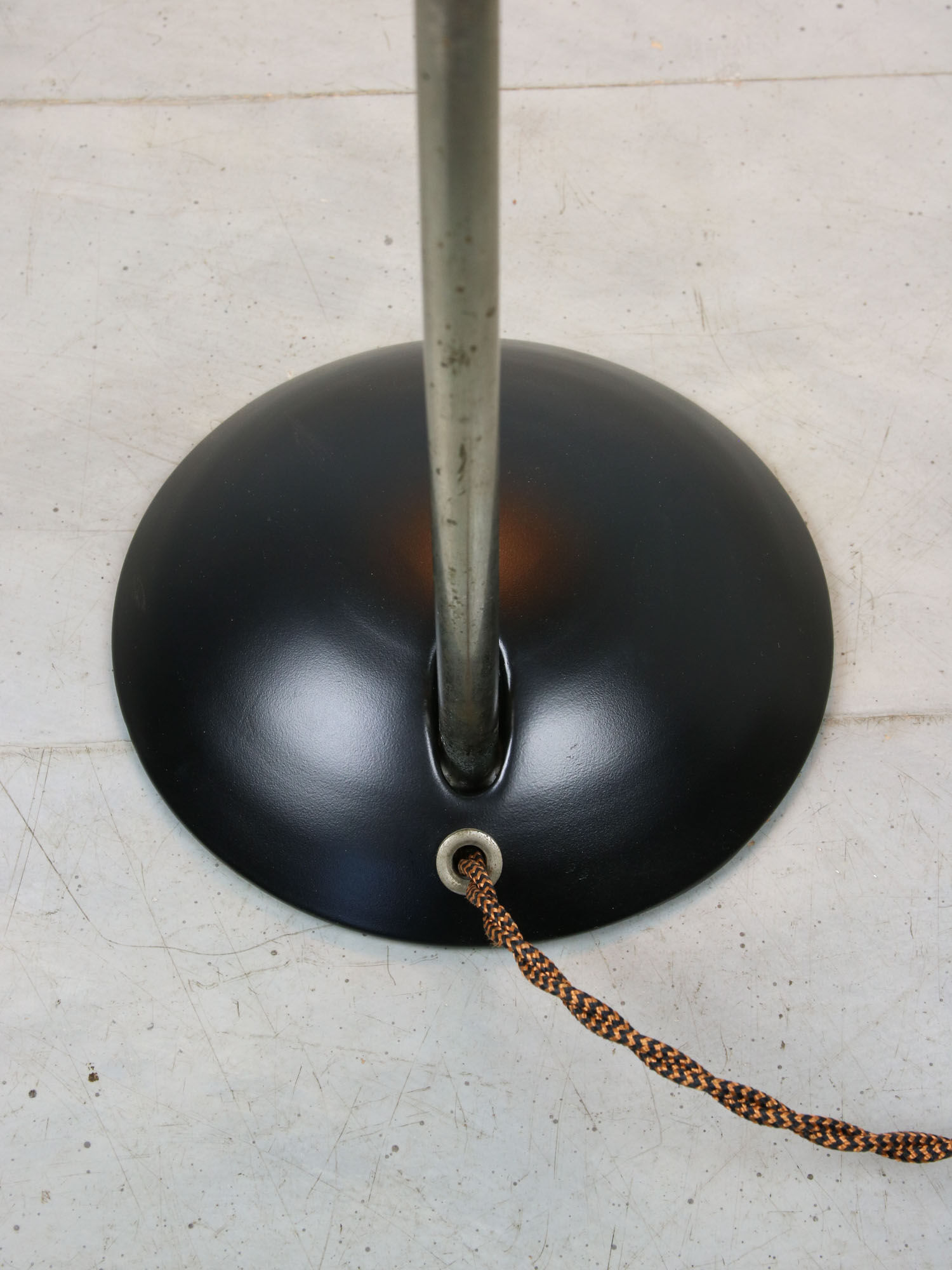 Black Bauhaus Table Lamp, 1930s