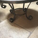 Table basse Hb Bel Délcourt XXe siècle