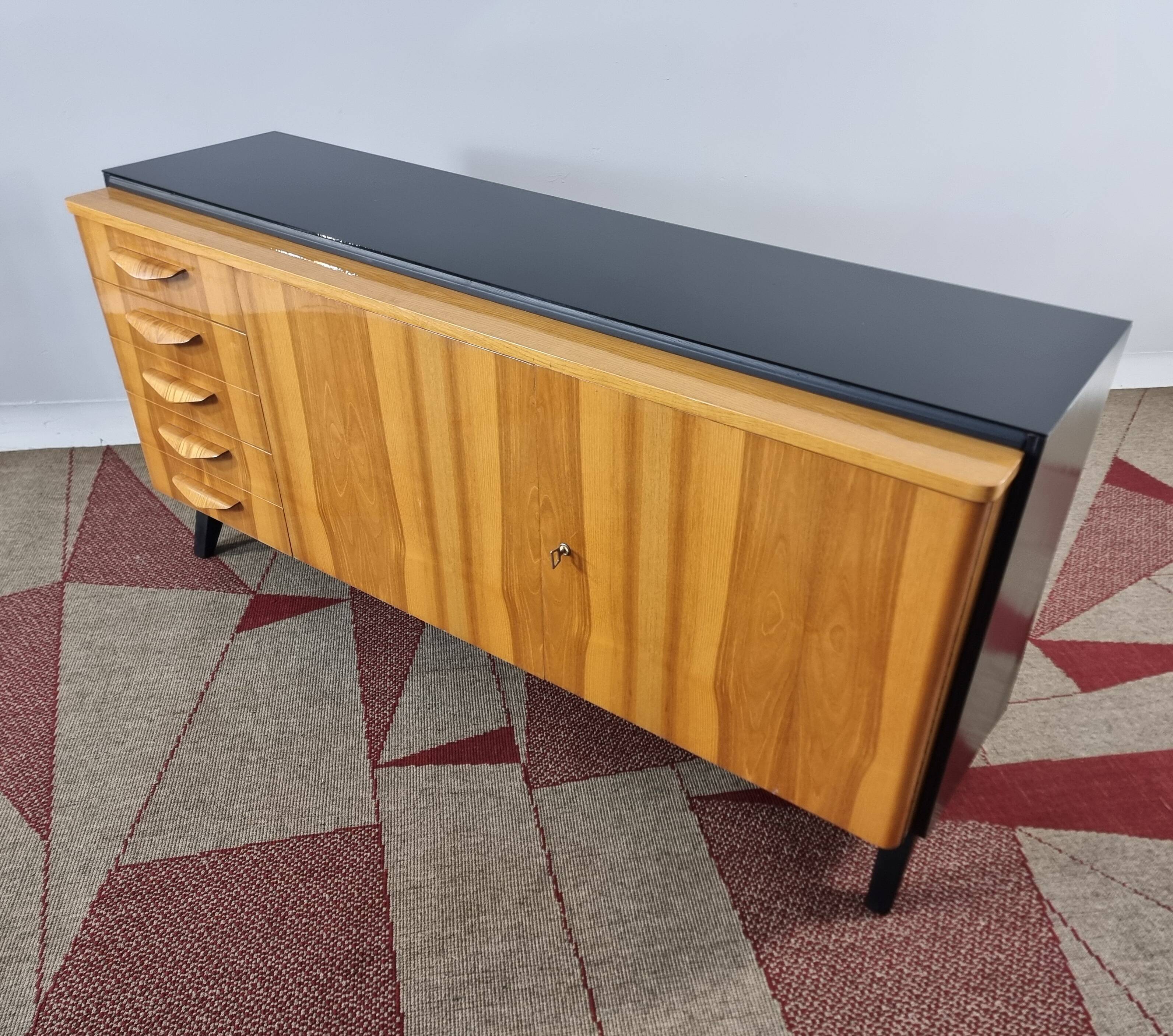 Vintage Brown Cabinet from Tatra, 1970s