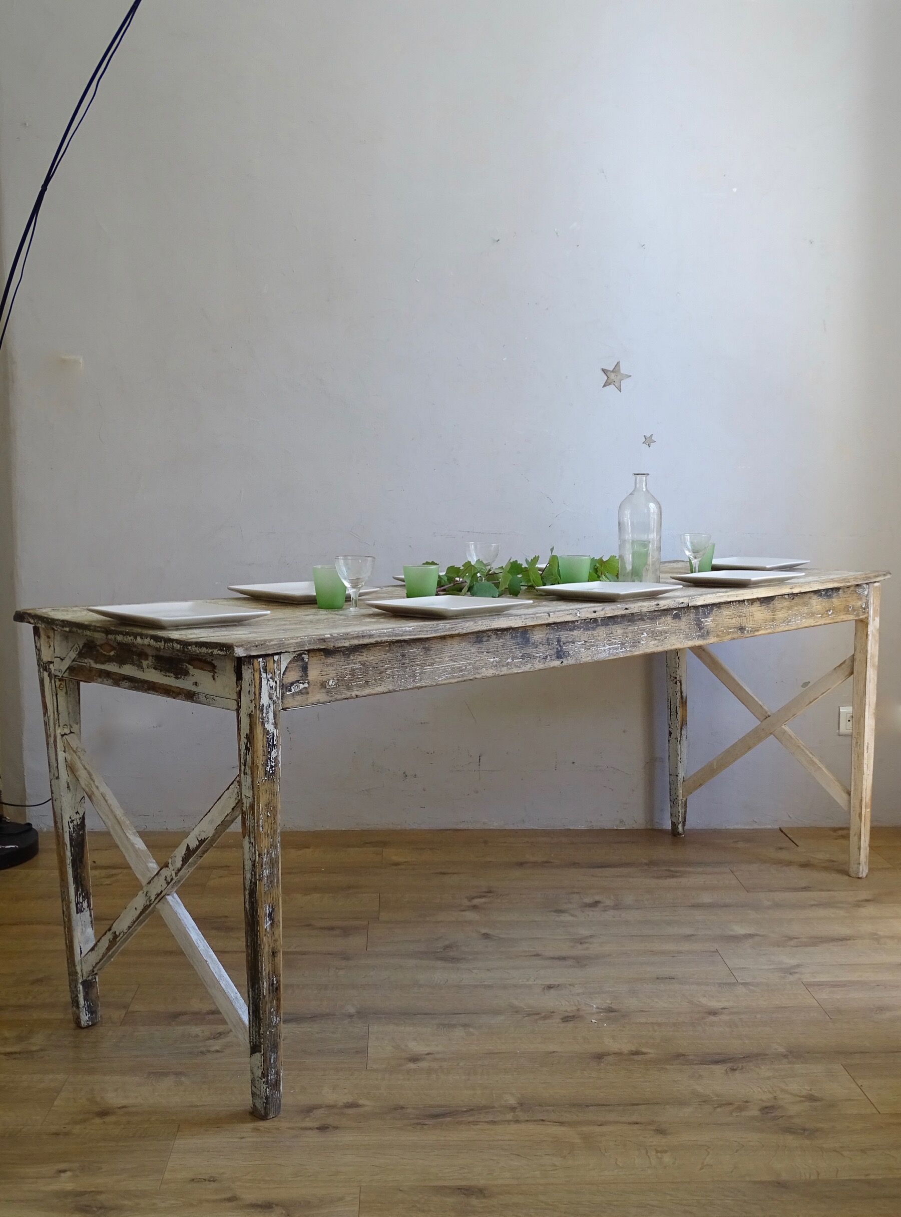 Old florist table