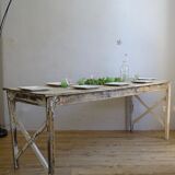 Old florist table