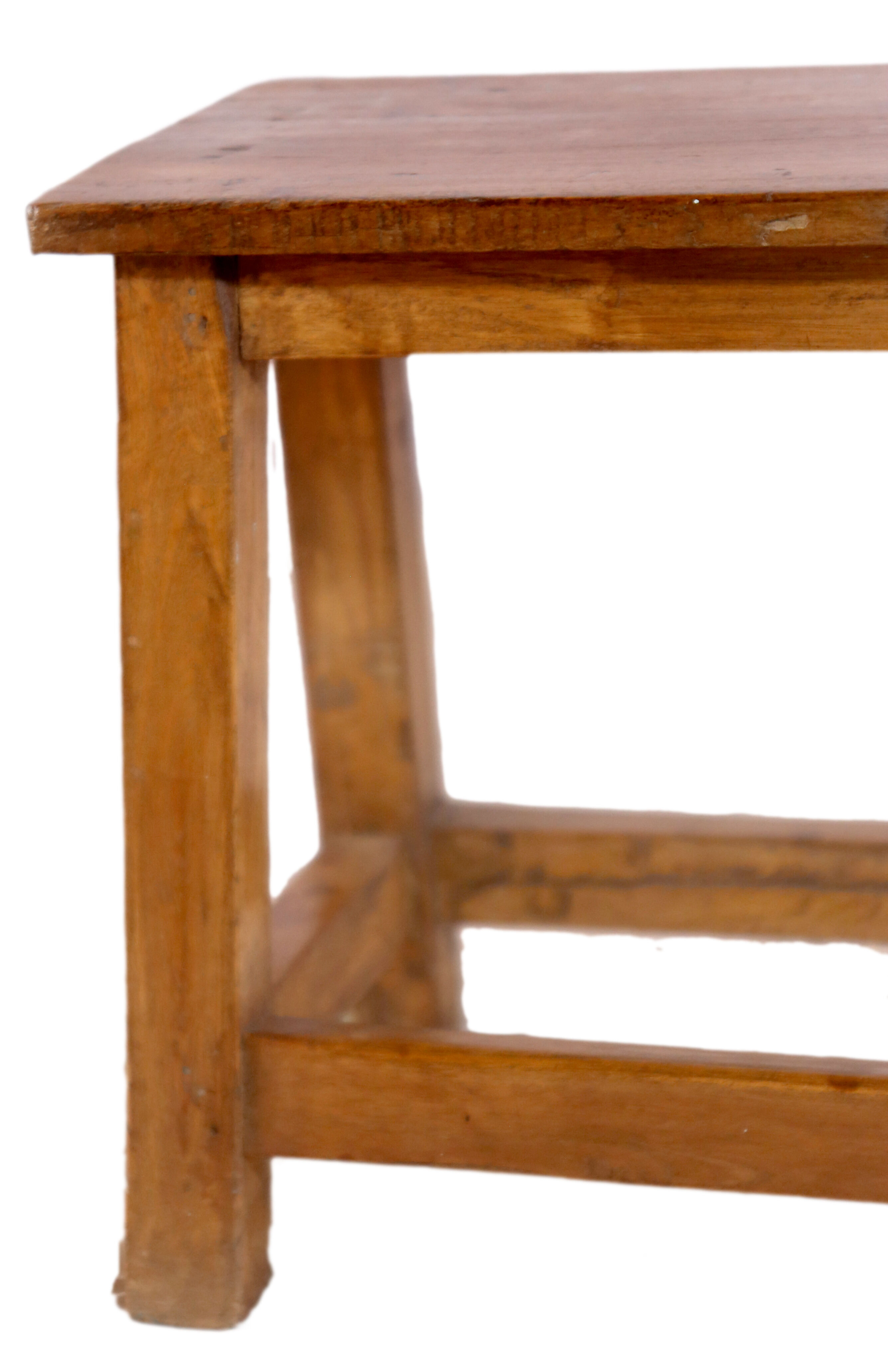 Ancient Burmese teak bench