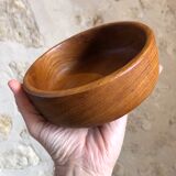 Set of wooden bowls