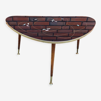 Table basse mid-century d’Ilse 1960-70