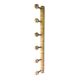 Wooden wall hook, 6 hooks