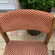 Fauteuil et 2 chaises Baumann en velours vintage