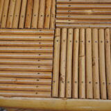 Vintage rattan nightstand