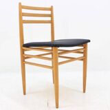 Set of Four Midcentury Dining Chairs, Scandinavian Design, 1970s