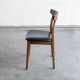 Dining chairs 'model 60' by Hennig Kjaernulf for Bruno Hansen, Denmark 1960