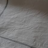 Old linen tablecloth and napkins