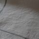 Old linen tablecloth and napkins