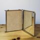 Large triptych mirror