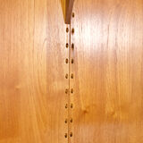 Modular wall system with panels Cado Poul Cadovius teak years 1959