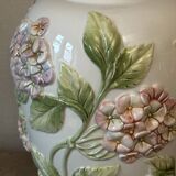 Chaumette Model Hortensias Lamp Base - Barbotine H 40 cm