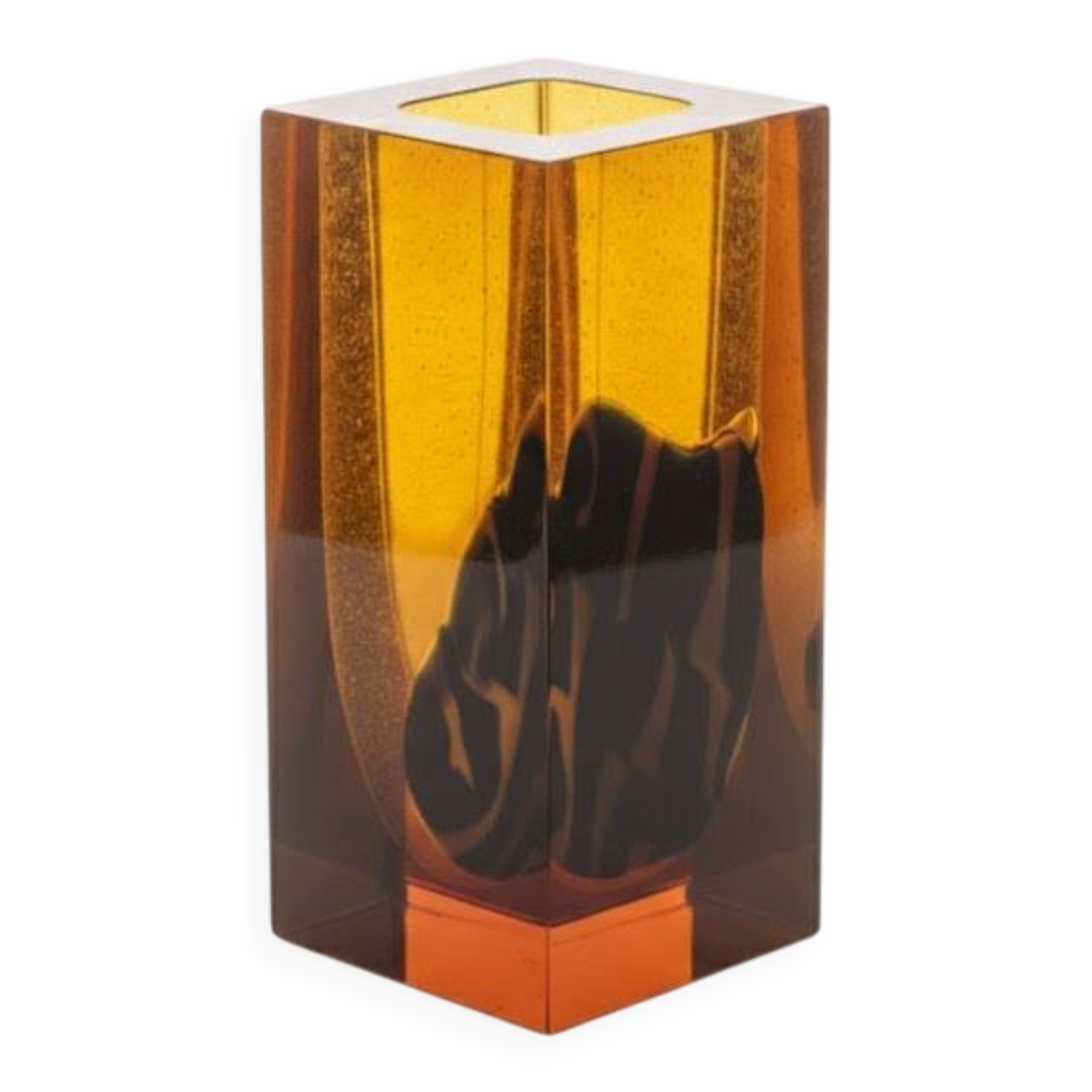 Vase, Jiří Šuhájek, Exbor, 1980s, Czechoslovakia