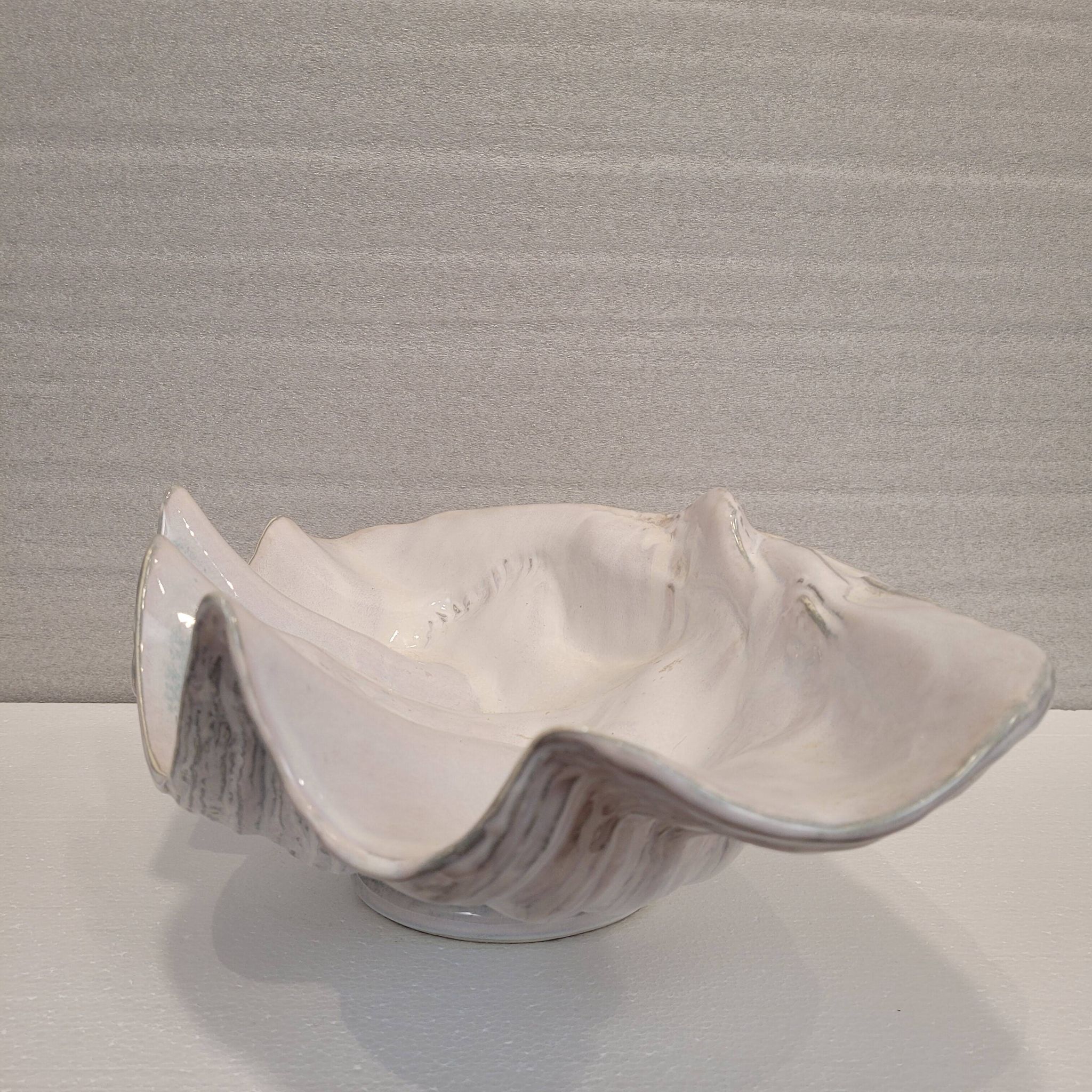 Center of table “Venera” or “Tridacna”, ceramic glass, 70's - Valencia, Spain