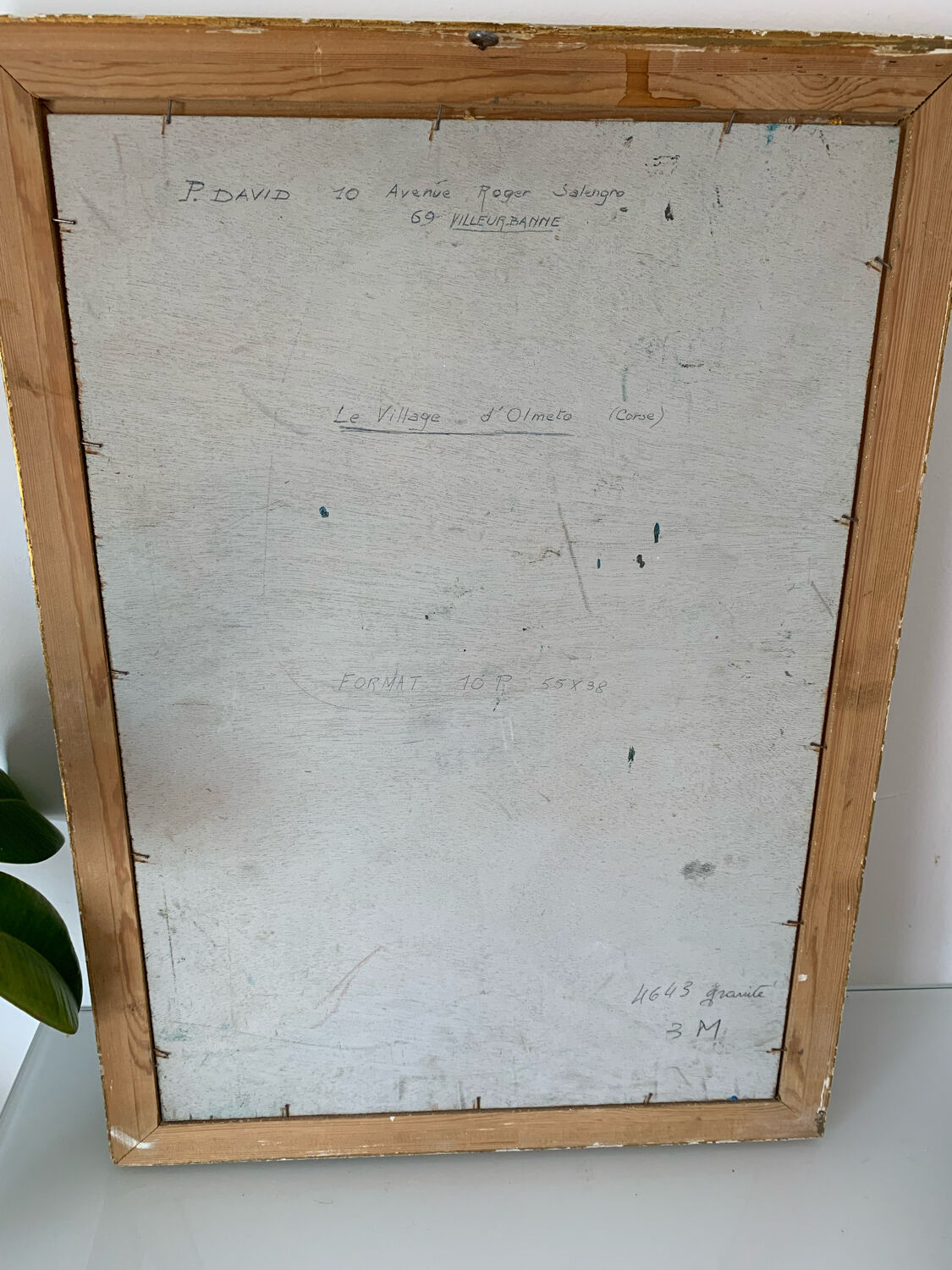 Corsican landscape painting