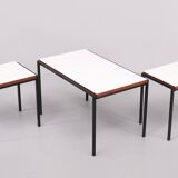 Tables gigognes Pastoe Cees Braakman ''Série Japon'' 1960 Hollande