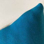 Coussin en jersey de laine Racine space age 1960 recto verso