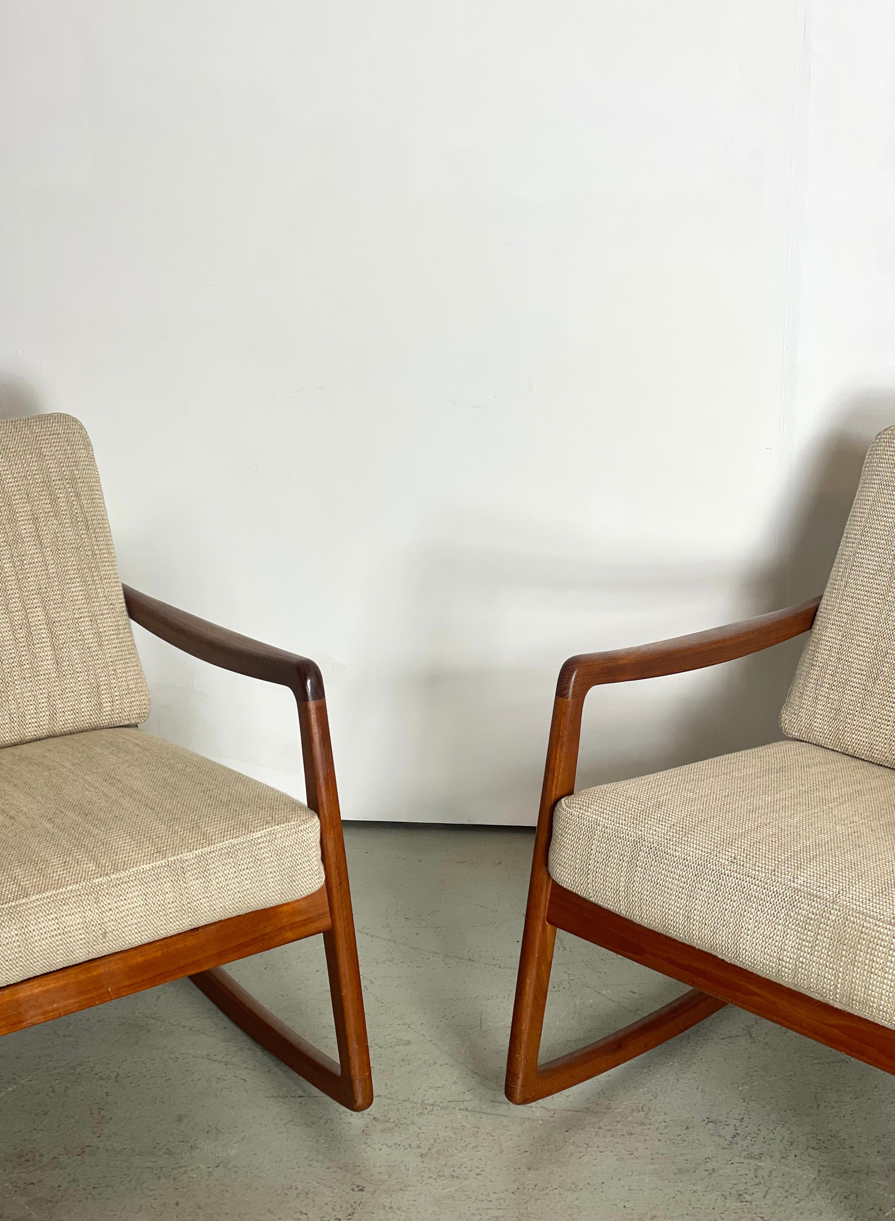 Rocking chair by Ole Wanscher for France&Son, Denmark