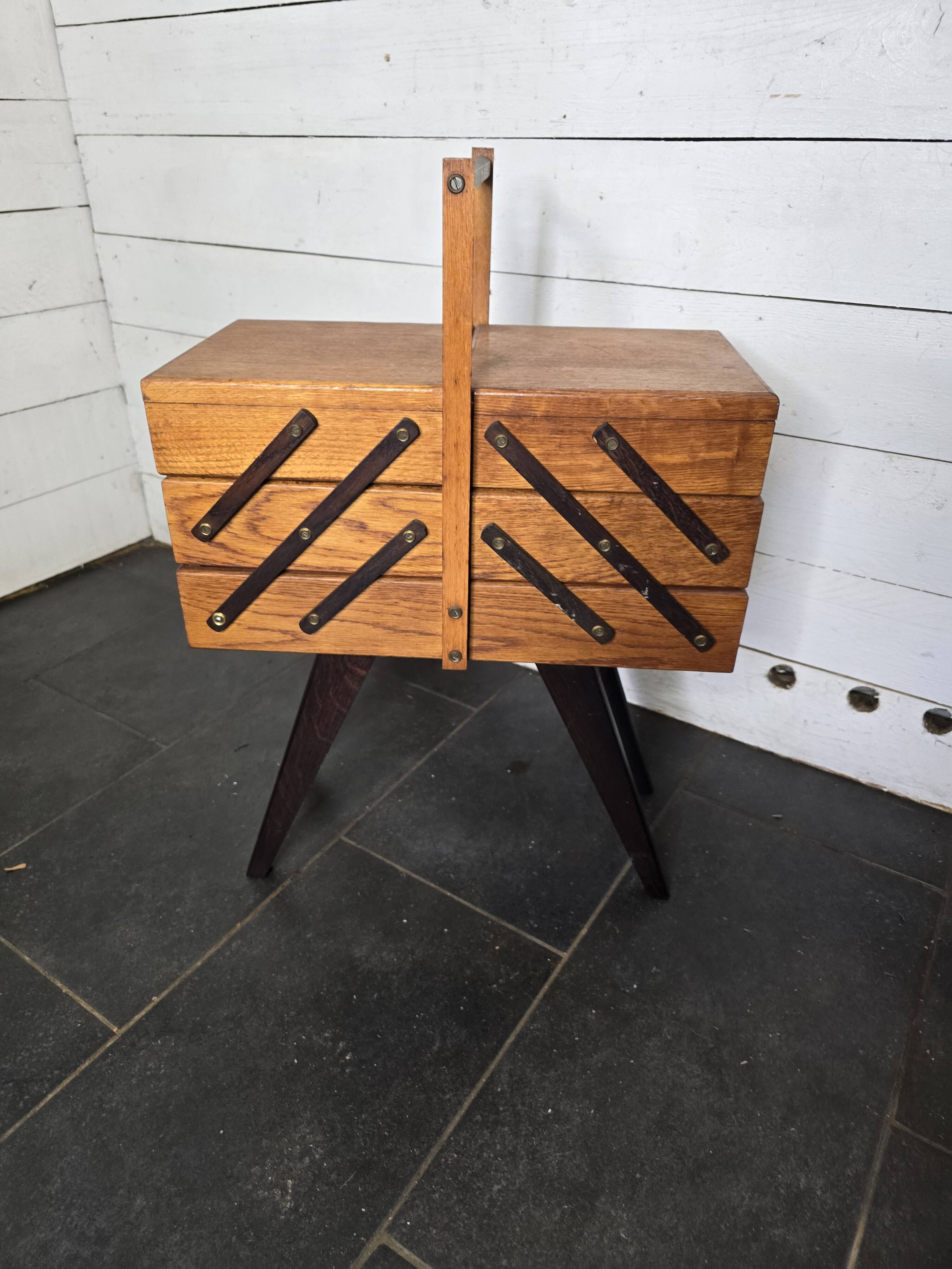 Oak worker with compass feet