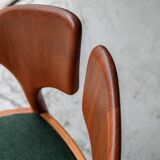 Set of 4 dining chairs by Schou Andersen