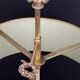 Bronze bouillotte lamp from the 19th century.