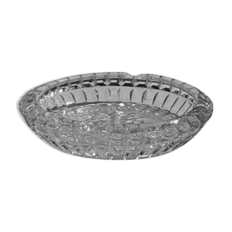 Large classic Italian glass ashtray D:15cm