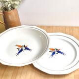 Duo of dishes 1930 St Amand