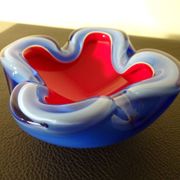 Italian Murano Glass Ashtray, 1960s