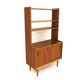 Scandinavian teak bookcase, Breo, Oderljunga, Sweden, 1960