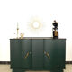 Art Deco buffet green and black