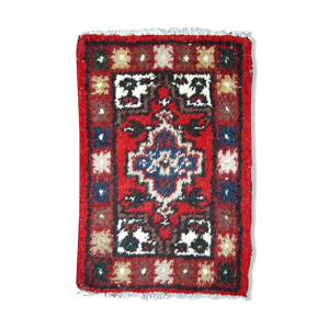 Tapis vintage persan hamadan fait